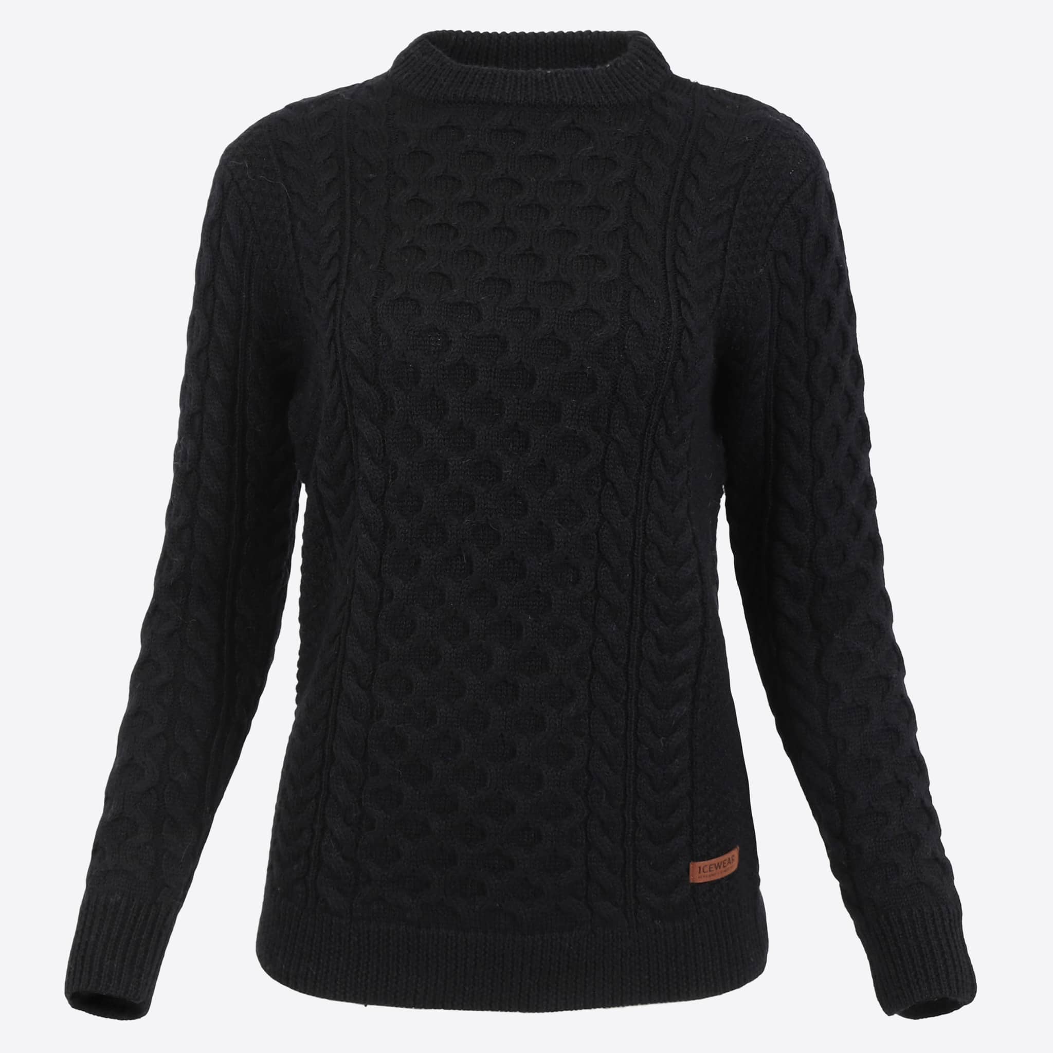 Halldís pull en laine torsadée