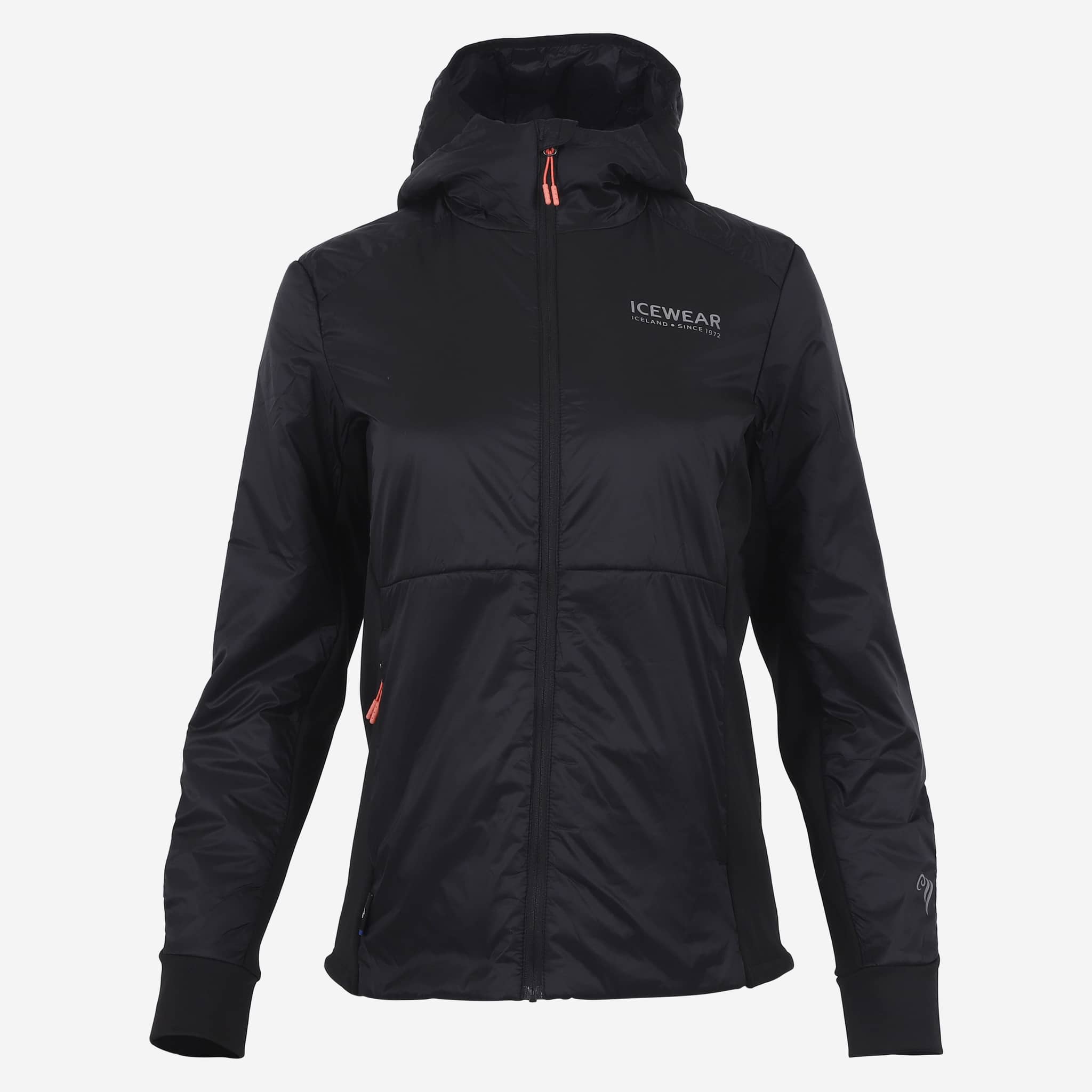 Black sheep-Kapuzenjacken mit Isländische Wolle Füllung 