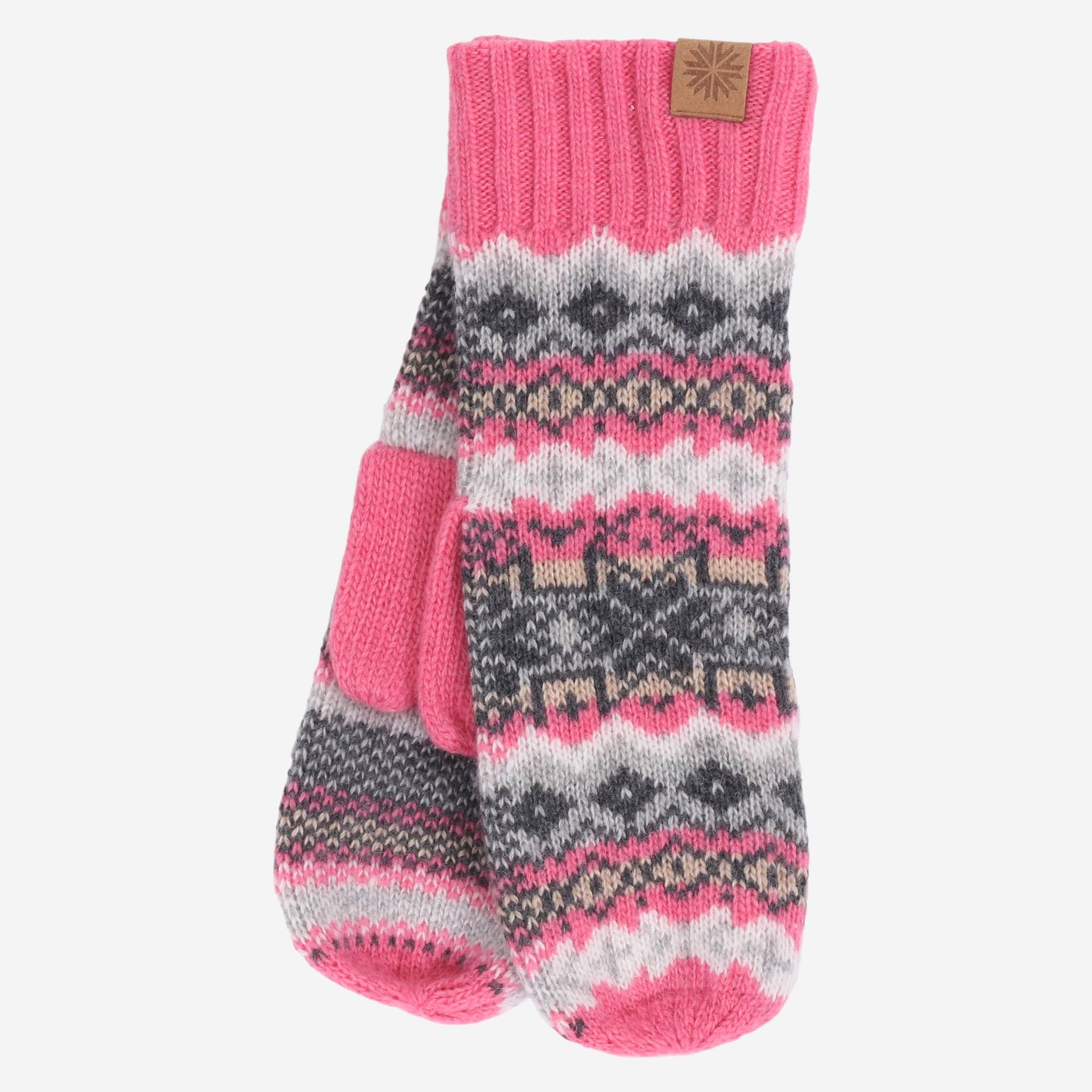 Skrúður wool blend Nordic mittens  