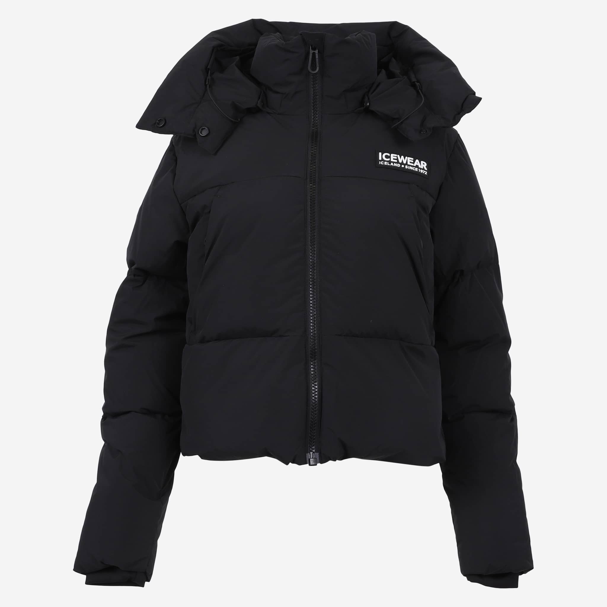 Veste polaire courte en duvet Borg